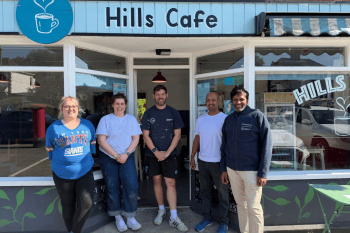 WJ Group supports High Wycombe community café ahead of 10-year milestone