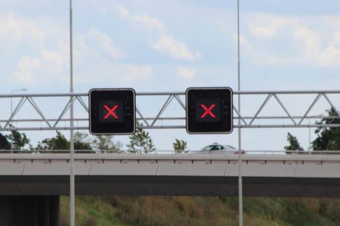 A Lancashire M6 closure after a crash