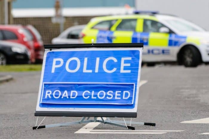 A police-led M56 closure