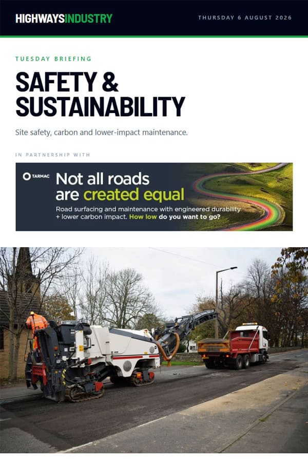The HighwaysIndustry Newsletter Tuesday edition: Safety and Sustainability