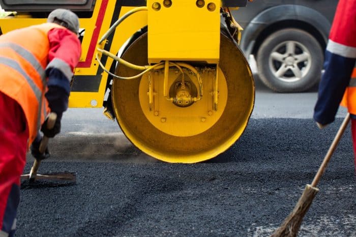 fix a road problem