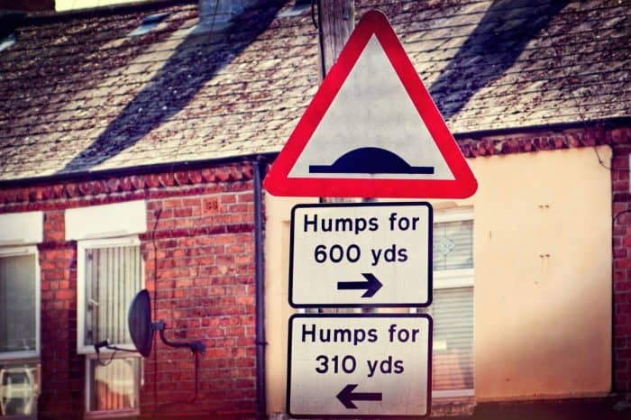 Traffic order changes, speed limit revisions and road humps